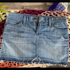 Lucky Brand Mini Denim Skirt